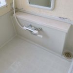 熊本県阿蘇市高森町、セキスイハイム戸建てユニットバス浴室、クリーニング・塗装・パネル・シートリフォーム