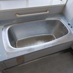 熊本県人吉市、戸建てユニットバス浴室、清掃・浴槽塗装リフォーム